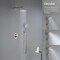 Kibi Circular Pressure Balanced 2-Function Shower System with Rough-In Valve, Brushed Nickle KSF403BN - alternate 4